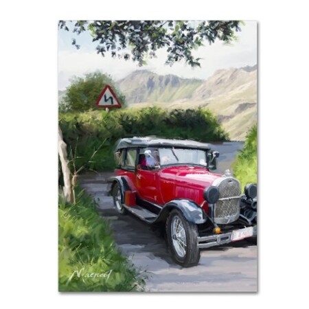 The Macneil Studio 'Vintage Ford' Canvas Art,35x47